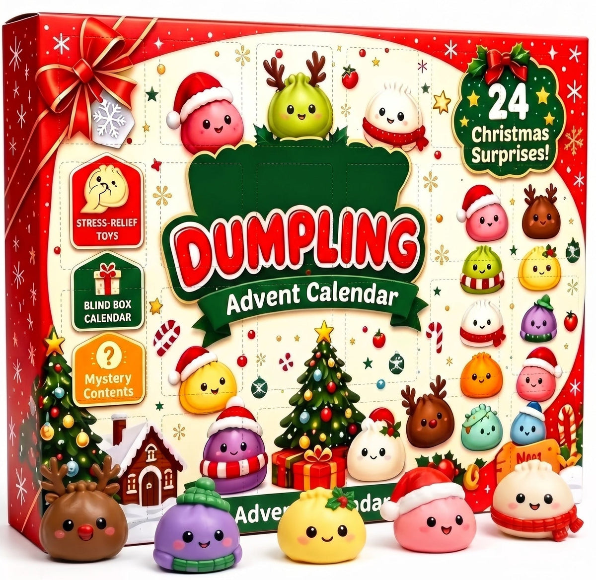 Calendario de Adviento: 24 Squishies Sorpresa
